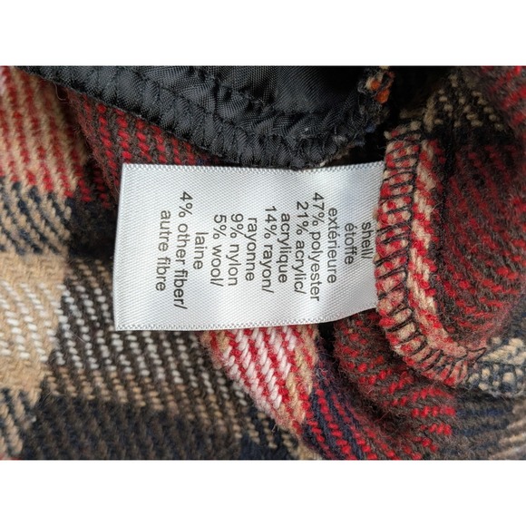 Maurices Plaid Flannel Shirt Jacket Shacket Button Front Pockets 1X Normcore - Picture 4 of 9